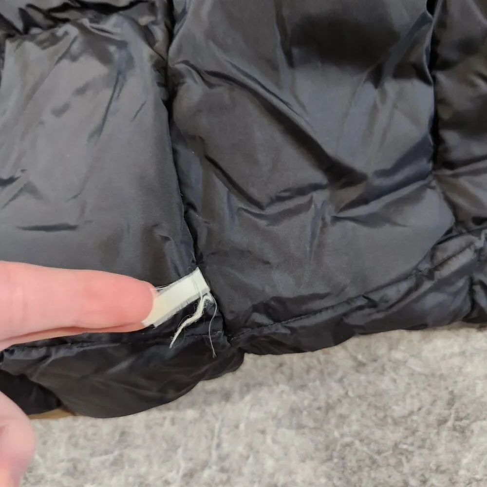 VTG The North Face TNF Mens M Medium Goose Down Puffer Hooded Parka‎ Jacket READ